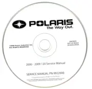 Genuine Polaris Dealer/Owners Service/Repair Manual CD 2000-2009 120 XC SP Pro X