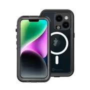 iPhone 14 Plus Compatible Case Cover With Waterproof & Dustproof Protective Case With Wireless Charging ring