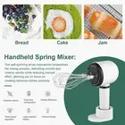 Handheld Mixer Rechargeable Electric Wireless Cordless Hand Mixers 3-speed