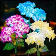 Hydrangea Flower LED Solar Light Garden Lighting
