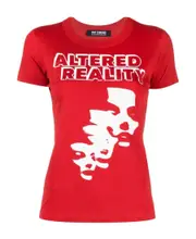 graphic-print T-shirt L Red