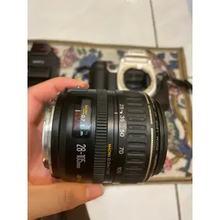 ［二手］底片相機 Canon EOS 50 含單眼鏡頭及閃光燈