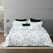 Bianca Gracie White Soft Polyester Cozy Comfort Style Bedspread Home Set