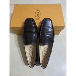 tod’s 女鞋 豆豆鞋 真皮 平底鞋 35號 tods