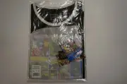 Tokidoki Women Marvel Comic 2017 Ringer Black Tee WBTE06273 Size: M