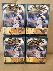 Lot (4) 2021 Panini Absolute Baseball Blaster Box