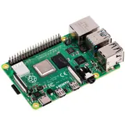 Raspberry Pi 4 Model B 4GB LPDDR4 FIRST 28nm-Based QuadCore 1.5G Dual Micro HDMI Video Output Dual Band WIFI Bluetooth 2 x USB 3.0/2.0 POE Ethernet (POE Hat Need Purchase Separately) [3051891]