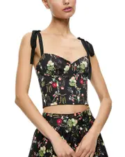 alice + olivia Helene Top