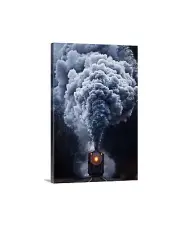 Vintage Locomotive Train Steam Engine Giclee Art Prints Poster Canvas to 24x36