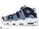 [30cm] 2019 台灣未發售 超人氣 NBA 超經典復刻 NIKE AIR MORE UPTEMPO '96 QS DENIM 水洗 深藍 單寧布 牛仔布 拼接 大AIR GD 權志龍 Scottie Pippen 著用 (CJ6125-100) !