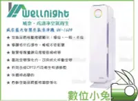 在飛比找Yahoo!奇摩拍賣優惠-數位小兔【Wellnight UV-1609 威奈藍光智慧空