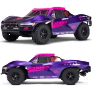 ARRMA ARA3521T3 1/10 FURY 223S DSC 2WD RTR Brushless Short Course Truck, Purple