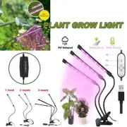80 LED 360?? Plant Grow Light Greenhouse Flower Growth Bulb Lamp w/ Clip TO