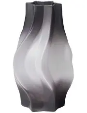 [SOGA] Beautiful Glass Bubble Texture Art Vases 24cm in Grey