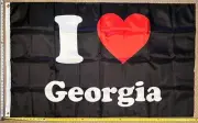 Georgia Flag FREE SHIPPING Dorm State Beer America Man Cave Sign Poster USA 3x5'