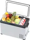 30L Car Refrigerator, Portable Car Fridge Compressor Cooler, 12V DC 220~240 Volt