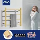 ACA Gold Square Stainless Steel Electric Heated Towel Rack Ladder Warmer 4 Bars