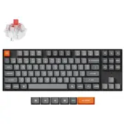 Keychron K8M-B1 80% TKL Layout 87 Keys, Keychron Super Red Switch, RGB, Mechanical Wireless Keyboard [K8M-B1]