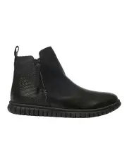 [Easy Steps] Factor Boots in Black Leather
