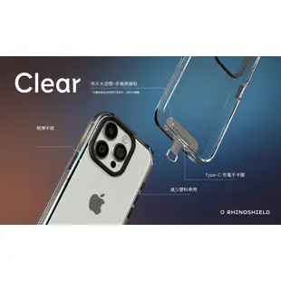 犀牛盾 適用iPhone Clear透明防摔手機殼∣寶可夢系列/寶可夢圖鑑-卡比獸