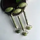 Natural Jade Stone Face Roller Chinese Medicine Women Facial Beauty Massage Tool