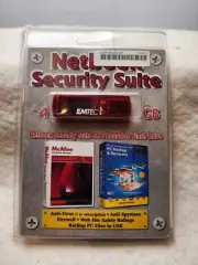 Netbook Security Suite Emtec 4Gig USB Reusable Flash Drive Firewall PC