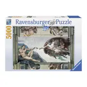 5000pc Ravensburger Michelangelo The Creation Of Adam Jigsaw Puzzle Game