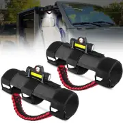 Nilight Dome Light w/Grab Handle Universal 2??- 4?? Roll Bar Mount LED Light
