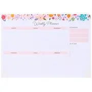 Otto A4 Weekly Planner Pad 50 Sheets