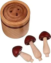Alipis Essential Oil Diffuser Diffusers for Home Aromatherapy Passive Diffuser Wood Fragrance Diffuser Passive Diffusers for Essential Oils Diffuser Small Wood Diffuser Light Brown Wooden