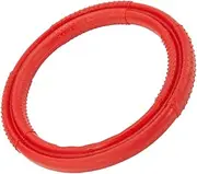 Dog Chew Heavy Indestructible Dog Pull Durable Training Disc Stimulating Teethe Pet Dog Catching Puppy Teething Tug Dog Trainer Rubber Red