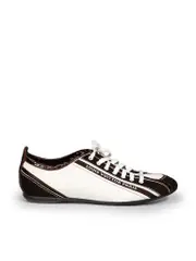 Croc & Suede Trim Trainers