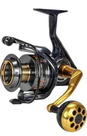 Okuma Salina Aluminum 7BB Saltwater Spinning Reel SA-5000HA 245 Yds-12Lbs