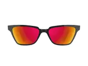 Lucyd Smart Sunglasses | Nebula Model | Open Ear | Noise Canceling Wireless Mics | Compatible with Voice Assistants | Narrow Size Polarized UV400 Red