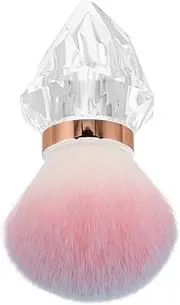 PACKOVE Mushroom Brush Nail Dust Brush Makeup Brushes for Bronzer Concealer Brush under Eye Multi-functional Beauty Make-up Brush Tool Large Makeup Brush Pink Plastic