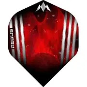 2 Sets of 3 Mission Solo Dart Flights - 100 Micron - Standard - Rebus