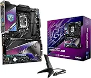 ASRock Intel Core Ultra Z890 Nova WiFi 7 Phantom Gaming ATX Motherboard Thunderbolt LGA1851 RL-ILM DDR5 9200 MHZ 256 GB