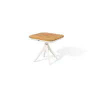 SIMPO Atlanta Outdoor Side Table - White