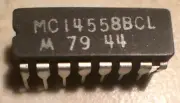 Motorola MC14558BCL 4558 BCD to 7 Segment Decoder - NOS