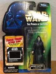 Star Wars POTF Freeze Frame EMPEROR PALPATINE with Walking Stick 1997 NEW
