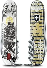 VICTORINOX Knife Outdoor Japanese Sengoku Sumie Samurai Toyotomi Hideyoshi