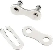 Bike Chain Link – Universals Chain Connector, Reusable Bicycles Master Link | Quick Release Missing Buckle, Smooth Toolless Heavy Duty Steel Lock Attachment for Road Mountain Gear Chains