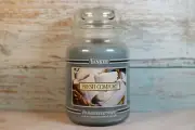 YANKEE CANDLE 22 oz. *RARE BEAUTY* FRESH COMFORT: BLACK BAND, NEVER BURNED