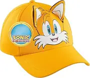 [SONIC THE HEDGEHOG] Cap for Boys Peaked Baseball Cap Sun Hat Knuckles Shadow Sports Holiday Essentials Gamer Gifts for Boys