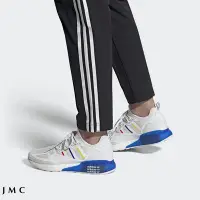 在飛比找Yahoo!奇摩拍賣優惠-ADIDAS ZX 2K BOOST 愛迪達 復古 白藍 休