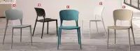 在飛比找Yahoo!奇摩拍賣優惠-【藝坊現代傢俱】23QT 677 北歐丹麥PP餐椅(5色) 