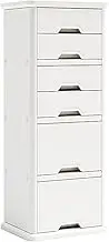 GUAWJRZDP Chest of Drawers, Plastic Drawer Chest, Storage Cabinet with Drawers, Drawers Storage Box, Drawer Chest Tall, Storage Organizer Cabinet for Closet, Living Room, Kids Room(6-Tier)