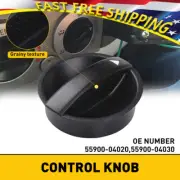 fits 2005-11 Toyota Temperature Heater Tacoma HVAC Fan Control Knob Black Orange (for: Toyota)