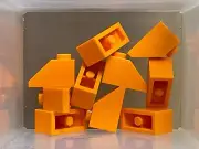 LEGO Parts - Orange Slope 45 2 x 1 - No 3040 - QTY 10