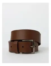 [Blaq] Casual Leather Belt in Tan